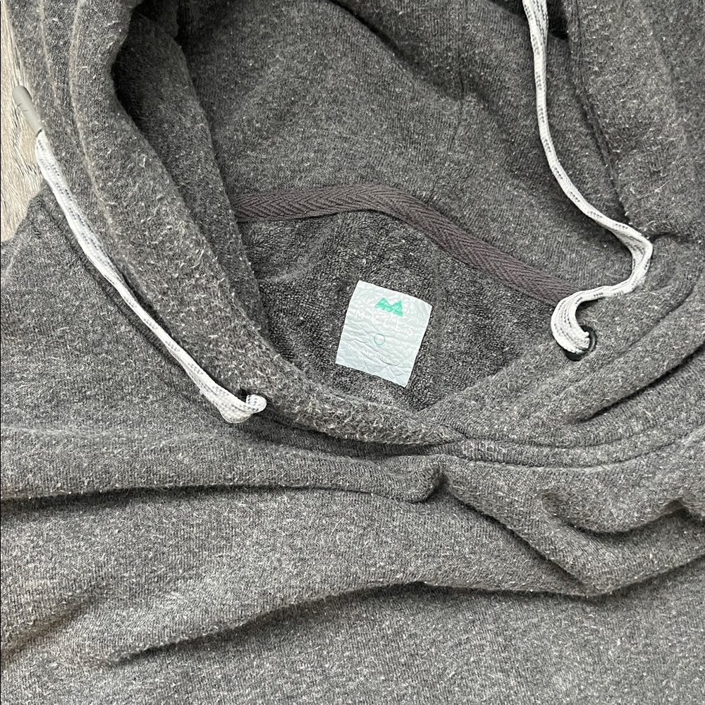 Gray men’s Myles Hoodie Sweater - Picture 2 of 2